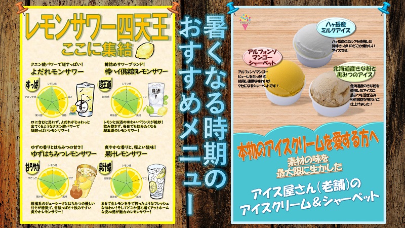 レモンサワー四天王、新アイス